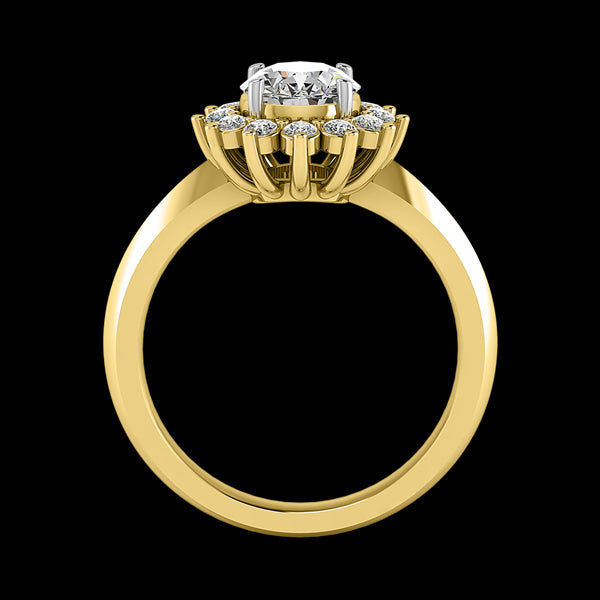 Engagement Ring ERHL0130-1.00RB