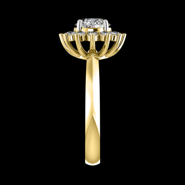 Engagement Ring ERHL0130-1.00RB