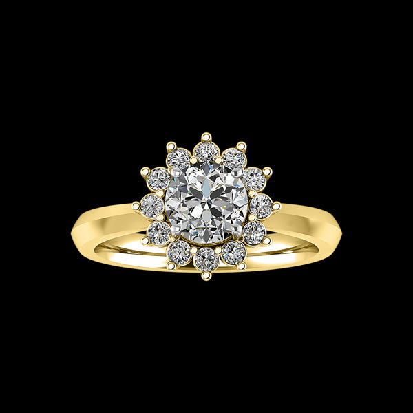 Engagement Ring ERHL0130-1.00RB