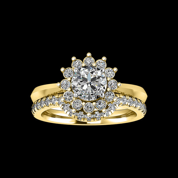 Engagement Ring ERWS0130-1.00RB