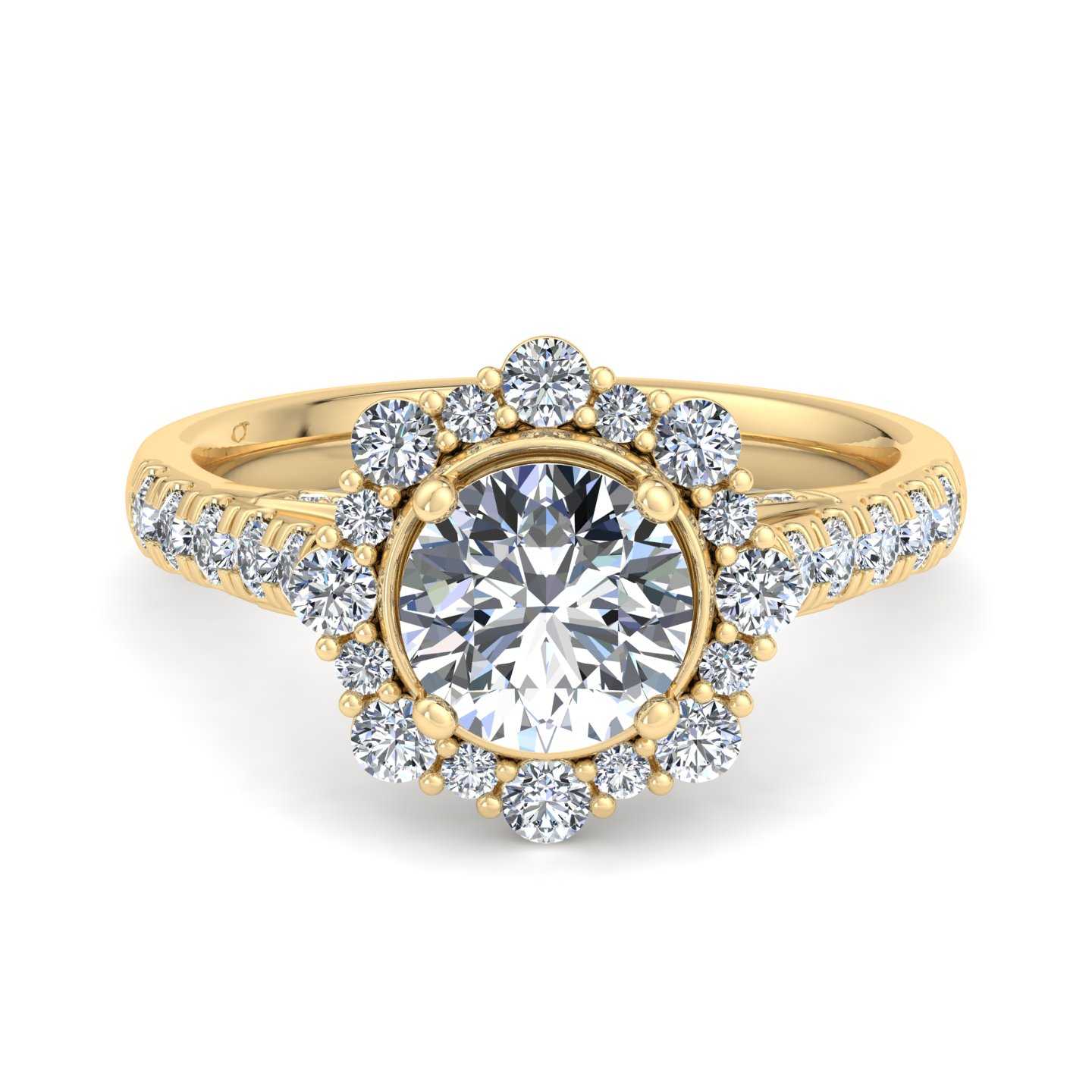 Engagement Ring ERHL0131-1.00RB