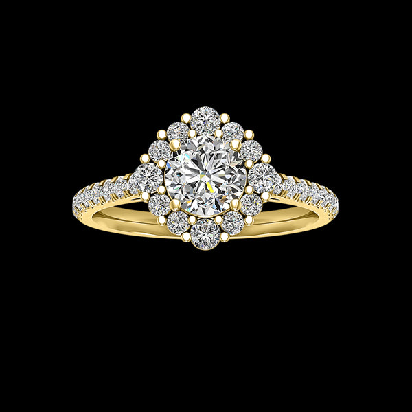 Engagement Ring ERHL0142-1.00RB