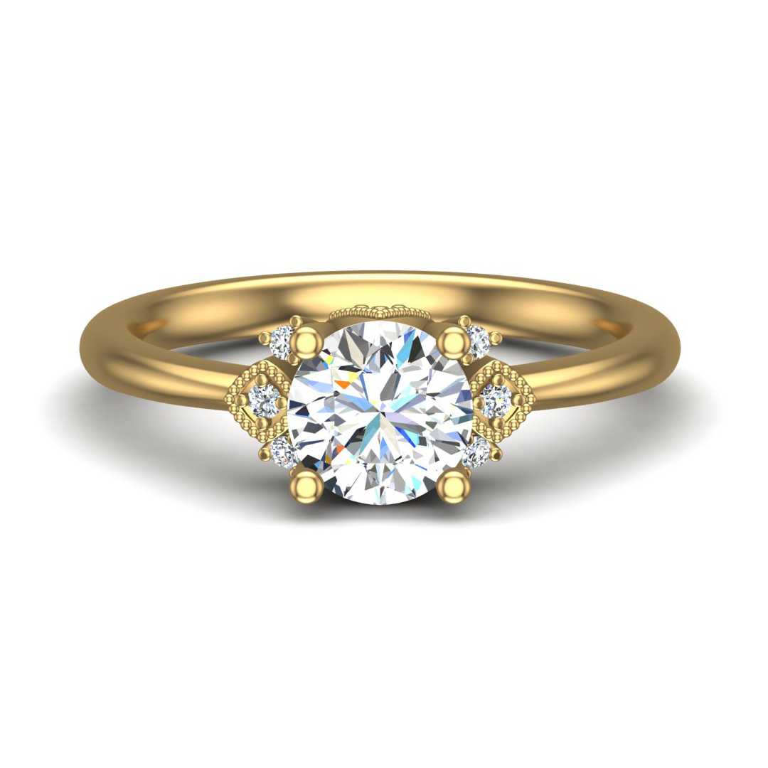 Engagement Ring ERSM0170-1.00RB