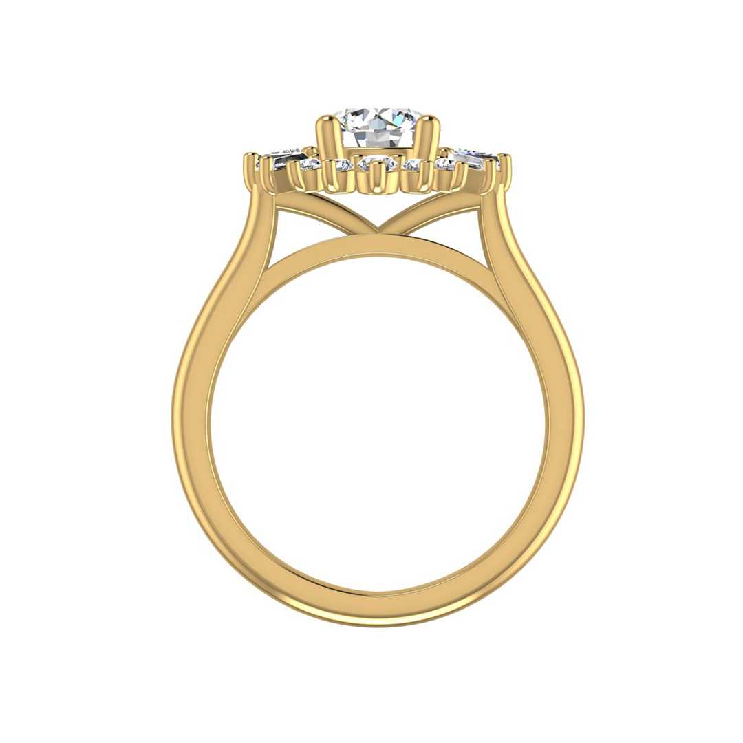 Engagement Ring ERHL0172-1.00RB