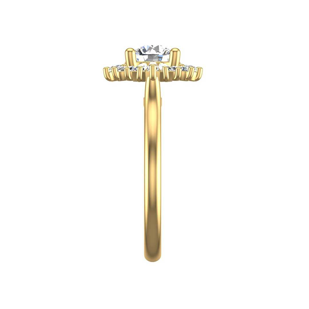 Engagement Ring ERHL0172-1.00RB
