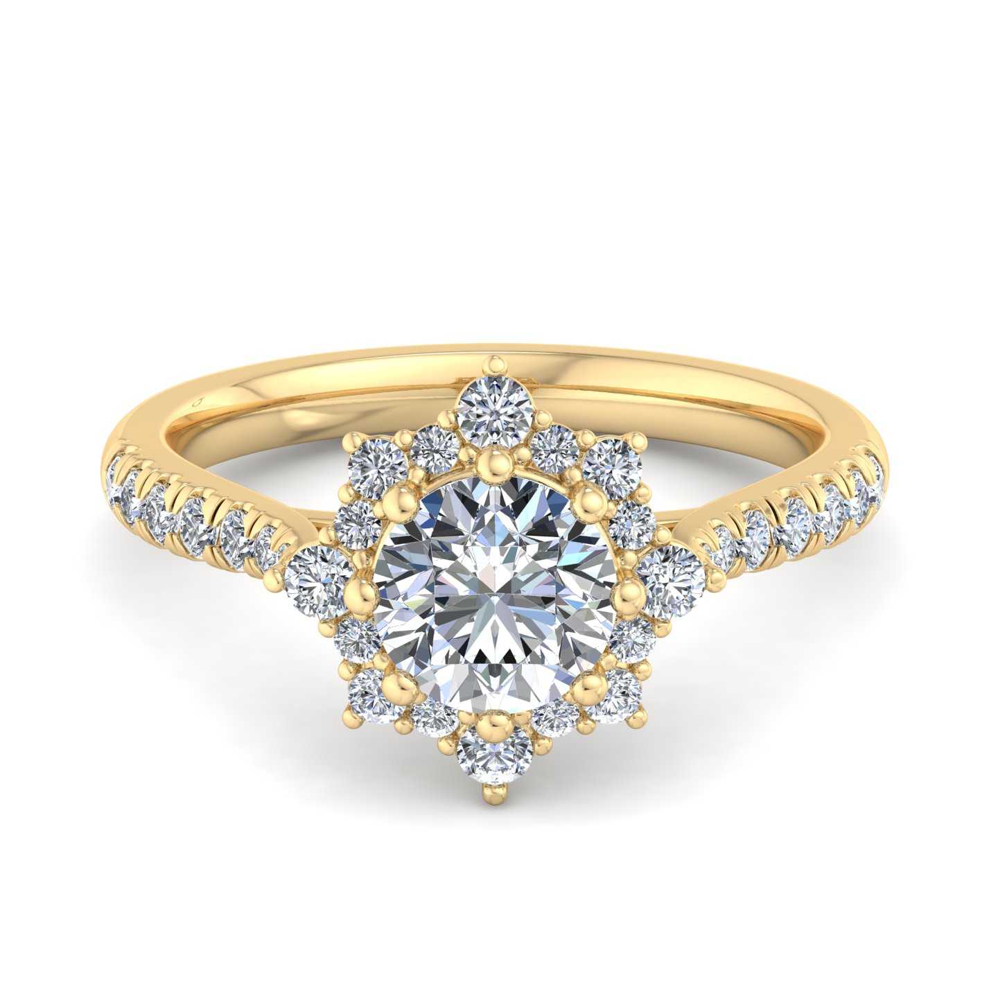 Engagement Ring ERSM0174-1.00RB