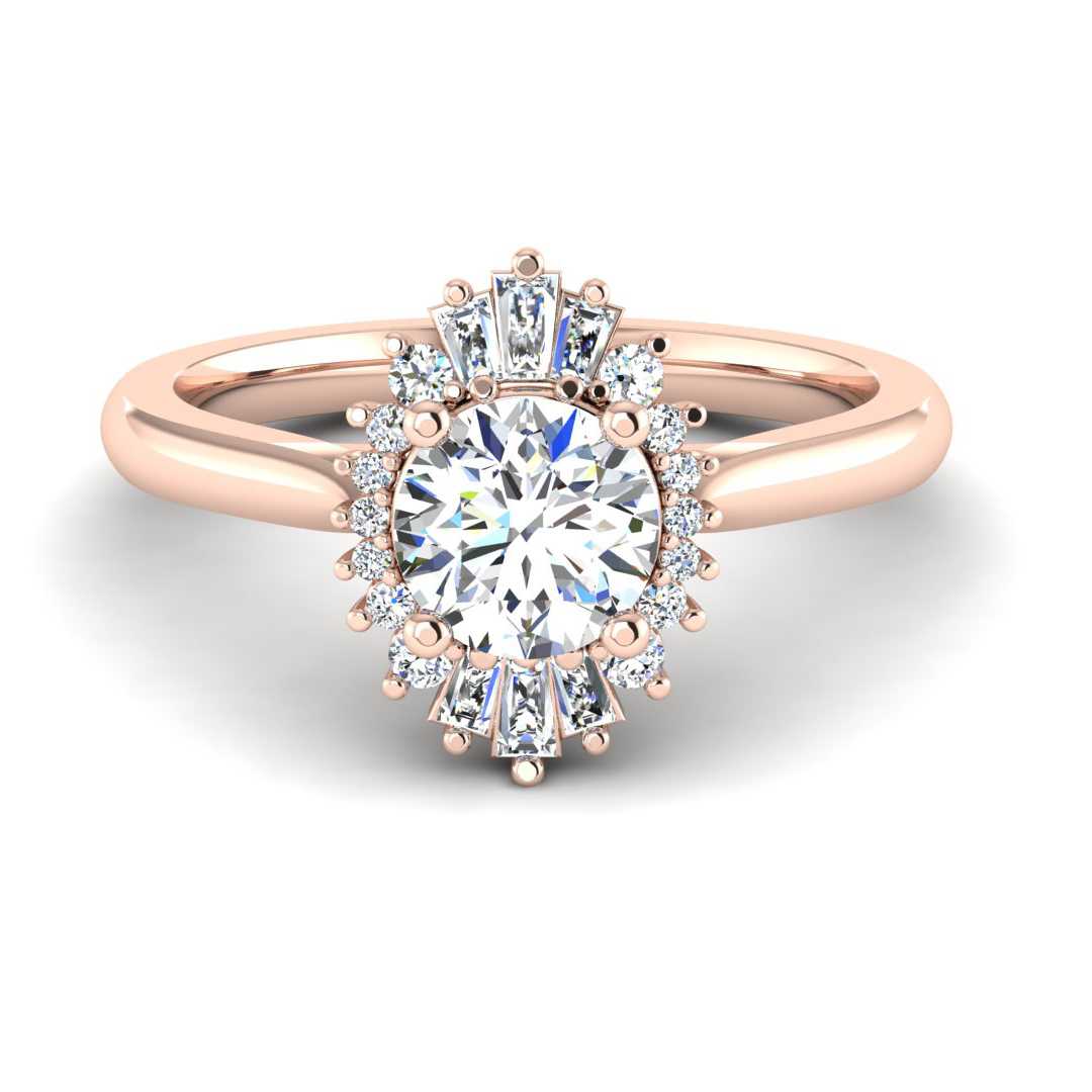 Engagement Ring ERHL0175-1.00RB