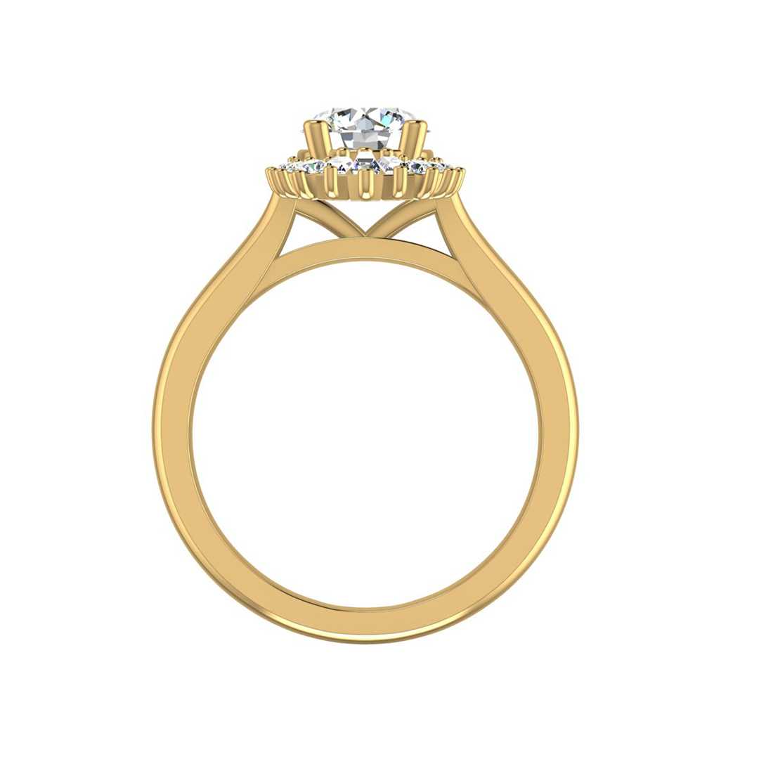 Engagement Ring ERHL0175-1.00RB