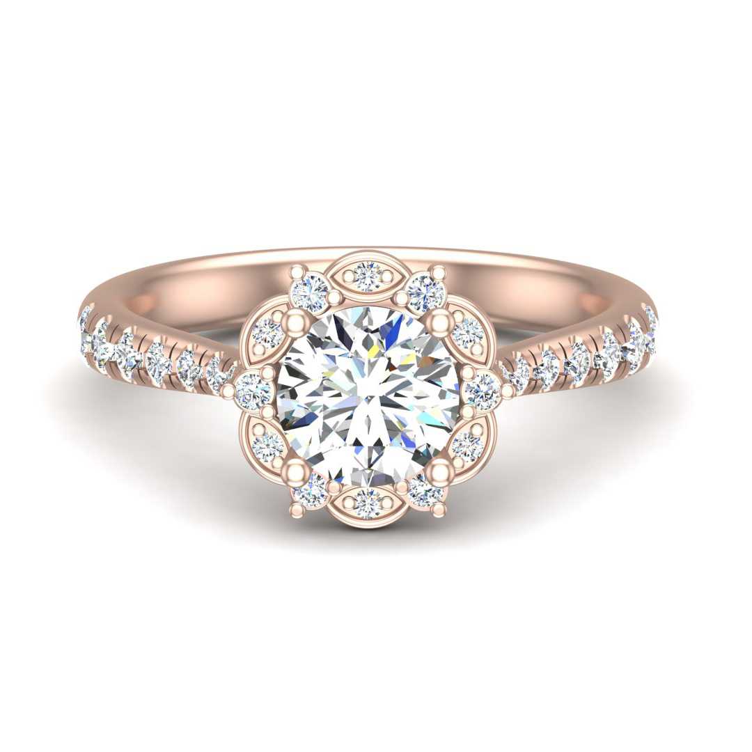 Engagement Ring ERHL0181-1.00RB