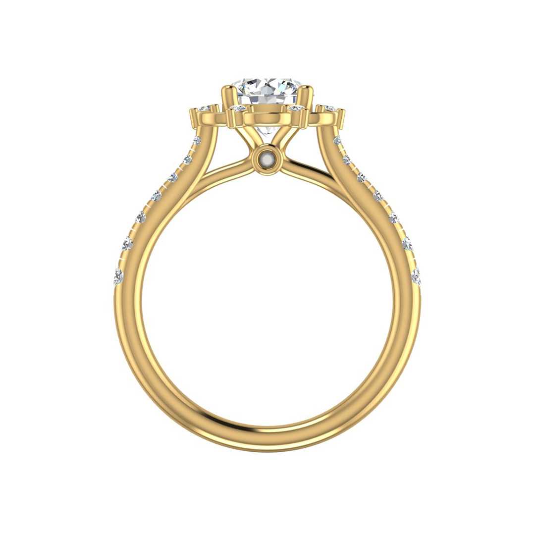 Engagement Ring ERHL0181-1.00RB