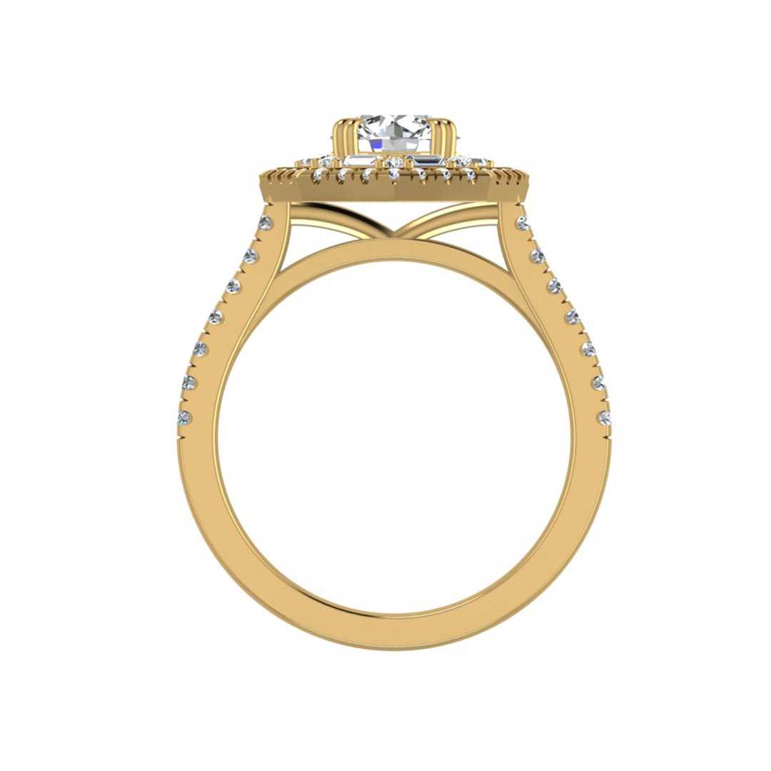 Engagement Ring ERHL0192-1.00RB
