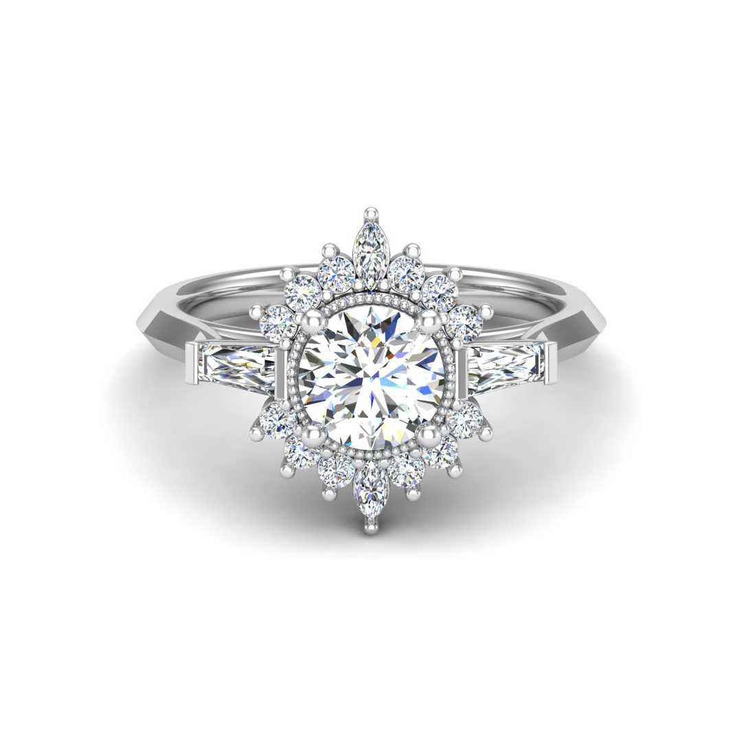 Engagement Ring ERHL0315-1.00
