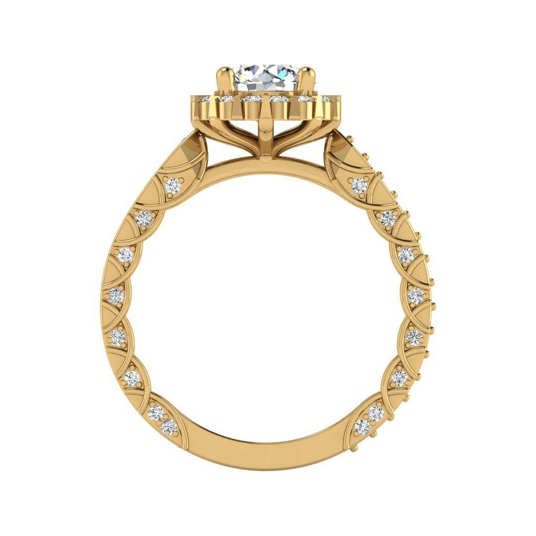 Engagement Ring ERHL0209-1.00