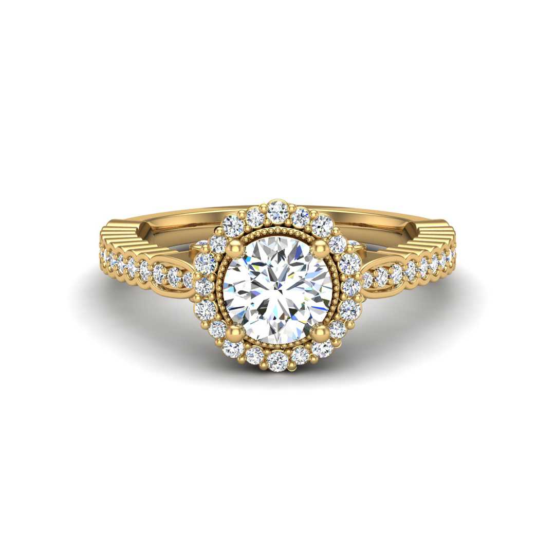 Engagement Ring ERHL0216-1.00