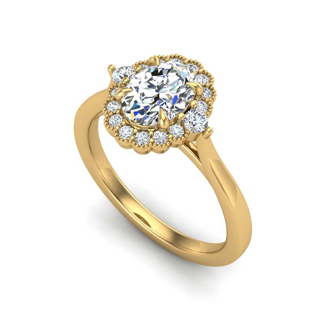Engagement Ring ERHL0226-1.00