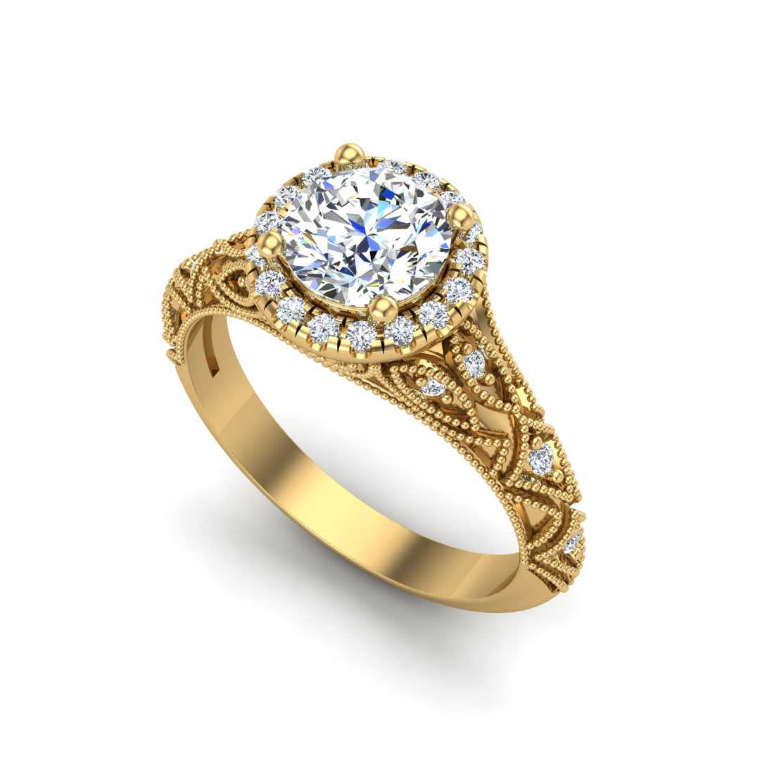 Engagement Ring ERHL0297-1.00