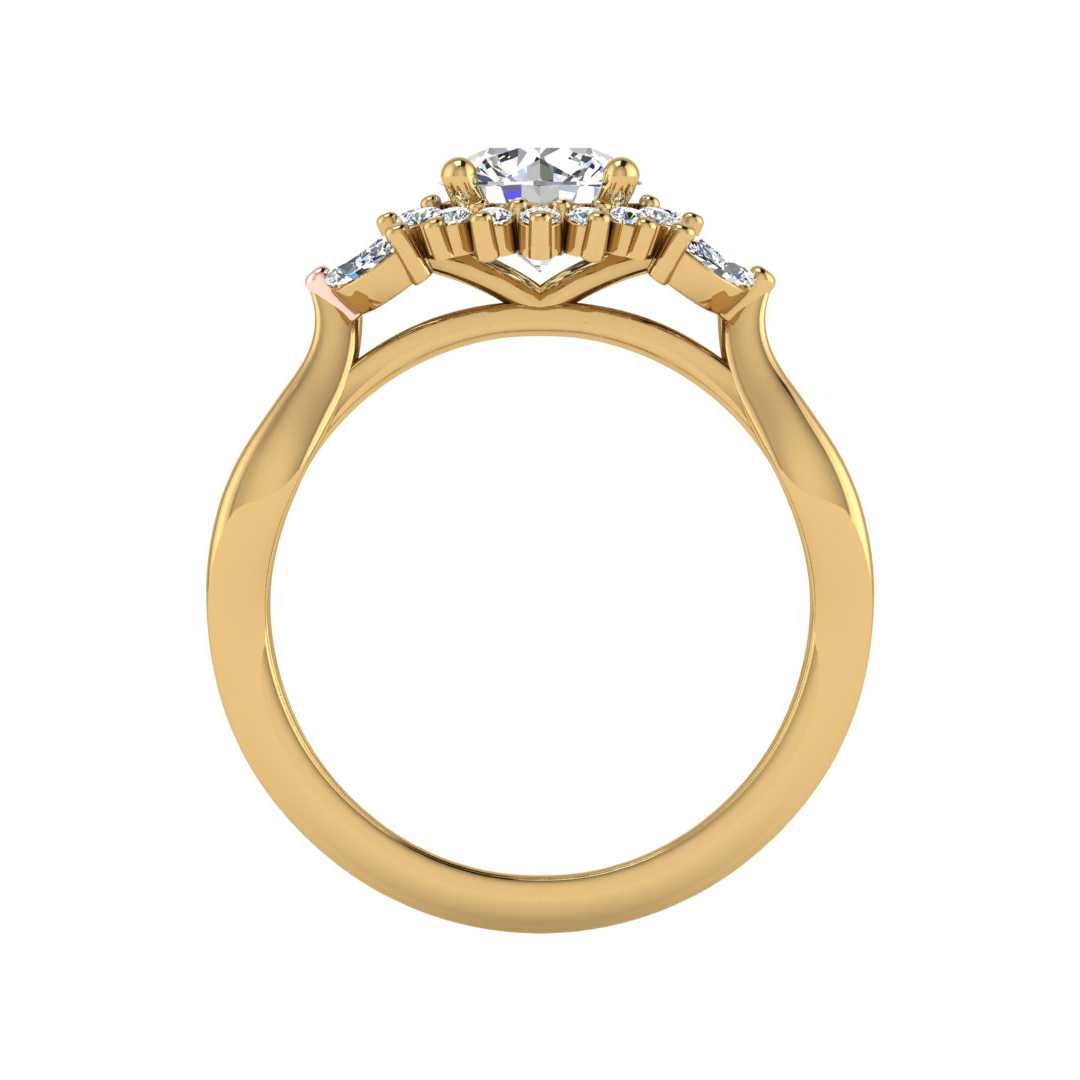 Engagement Ring ERHL0310-1.00