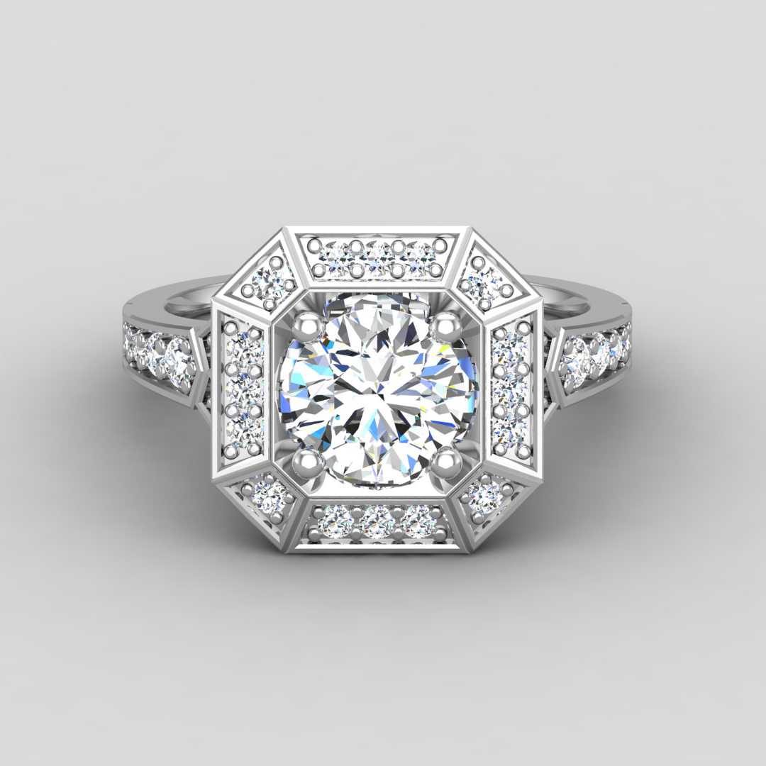 Engagement ring ERHL0328-1.50