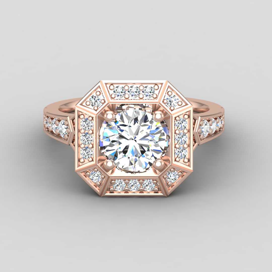 Engagement ring ERHL0328-1.50