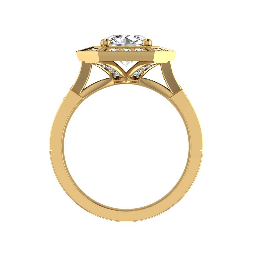 Engagement ring ERHL0328-1.50