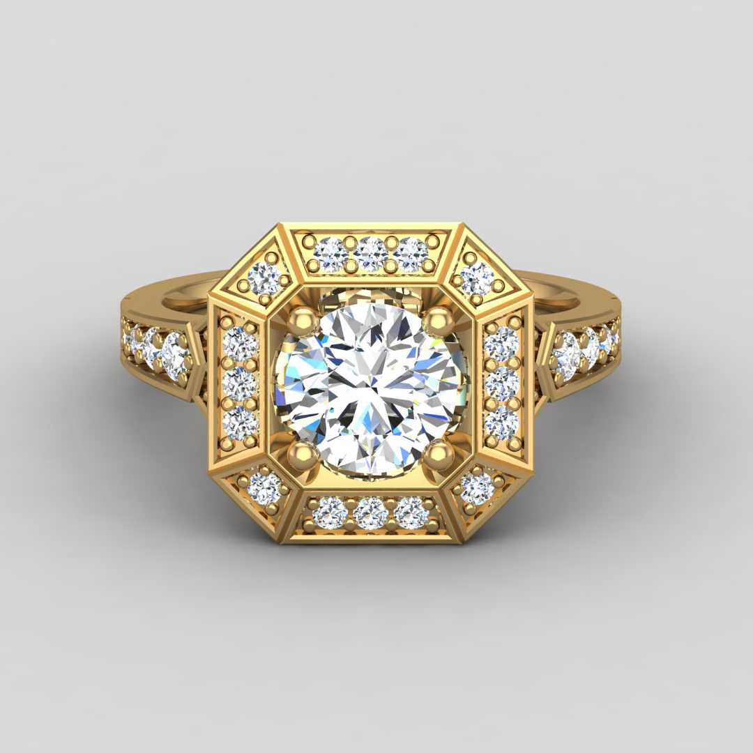 Engagement ring ERHL0328-1.50