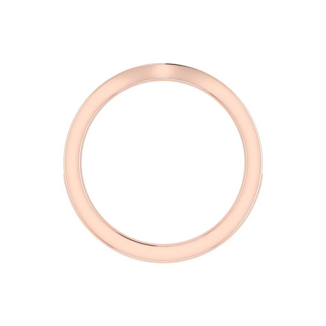 Contour Band 153- 5.2mm Center-Pave-1.70mm