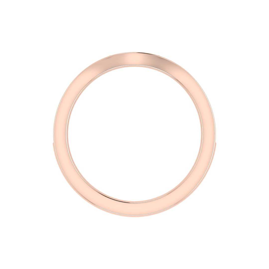 Contour Band 157- 7.3mm Center-Pave-1.35mm
