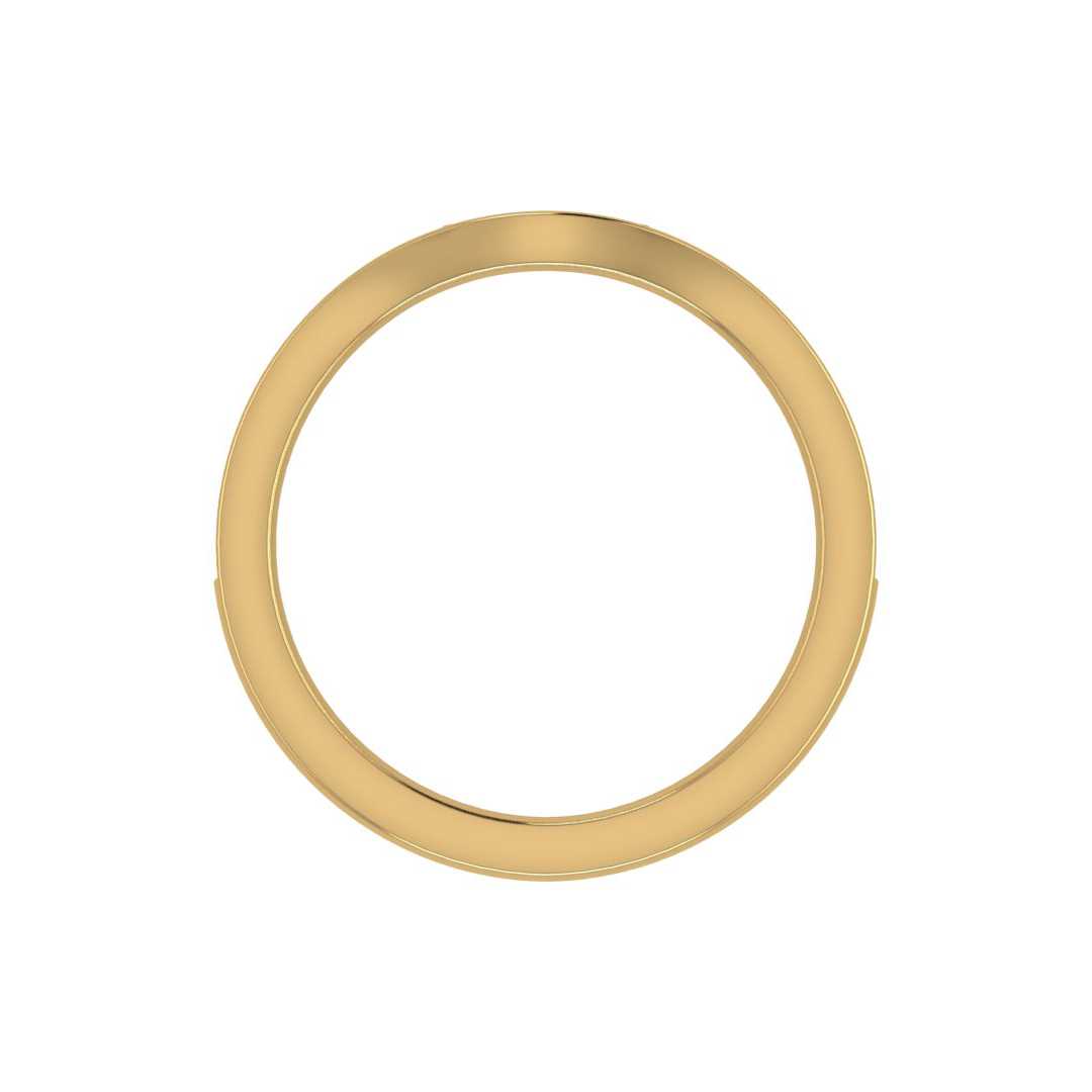 Contour Band 157- 7.3mm Center-Pave-1.35mm