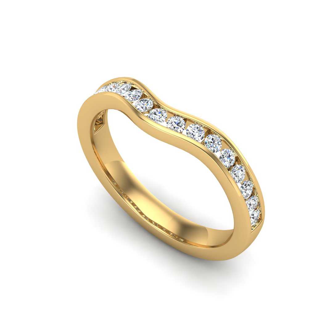 Contour Band 159- 8.5mm Center-Channel Set-1.70mm