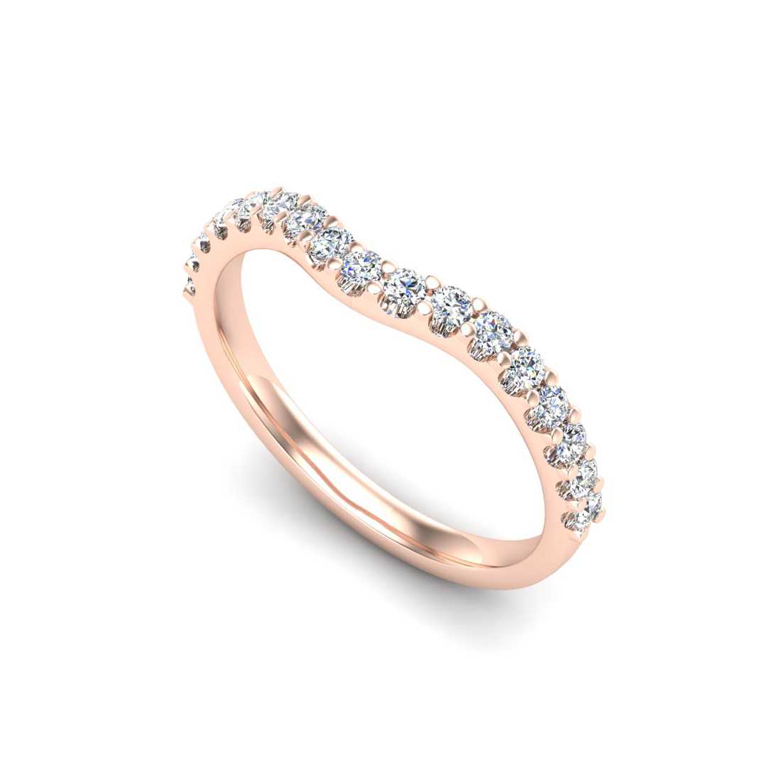 Contour Band 159- 8.5mm Center-Shared U Prong-1.50