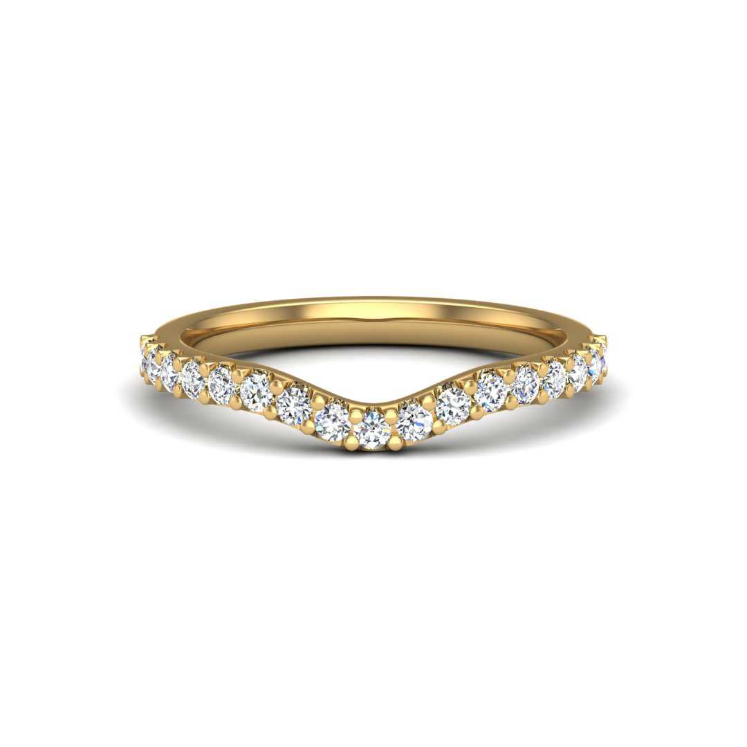 Contour Band 159- 8.5mm Center-Shared U Prong-1.50