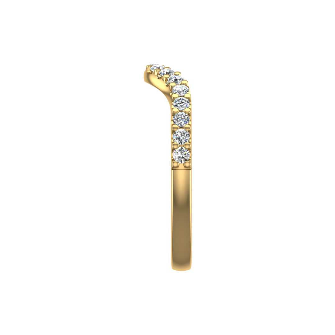 Contour Band 163- 11.0mm Center-Shared U Prong-1.7