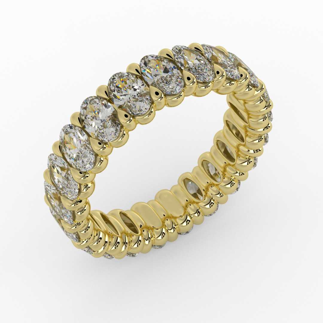 ETERNITY BAND EB1229OVSP5.00x3.00-4