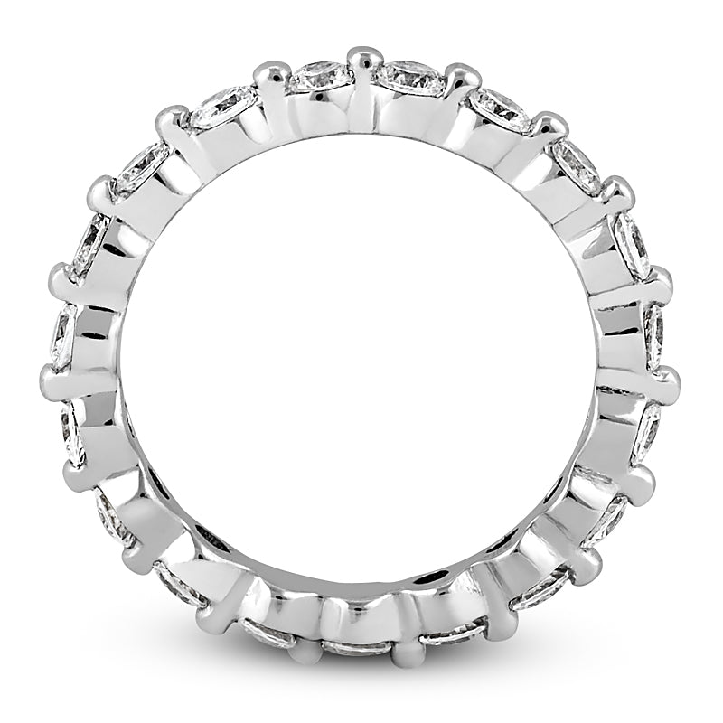 Round Diamond Eternity Band