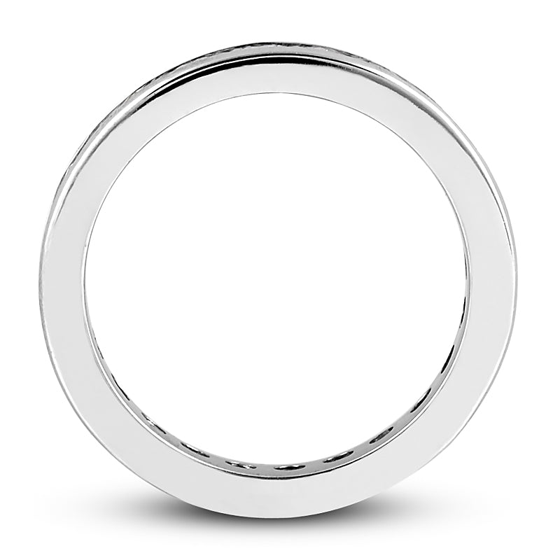 Channel Setting Round Diamond Eternity Band