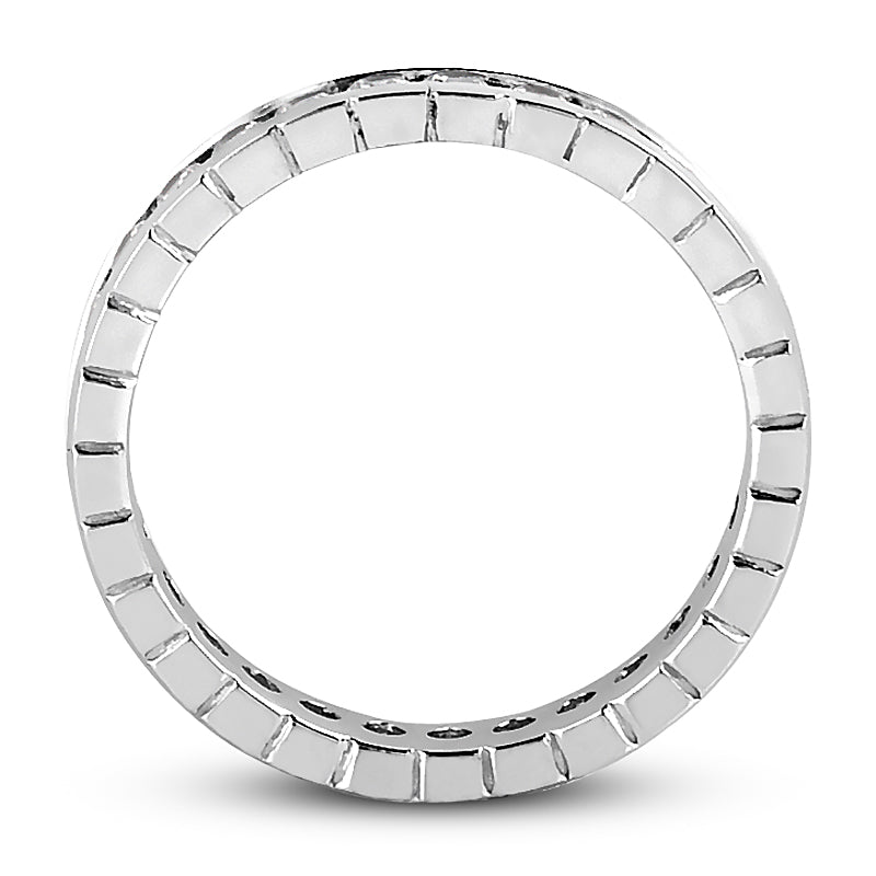 Channel Setting Round Diamond Eternity Band