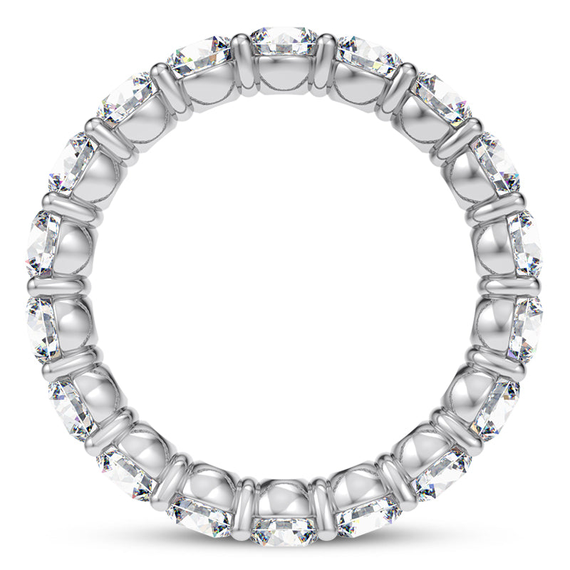 Comfort Fit Round Diamond Eternity Band