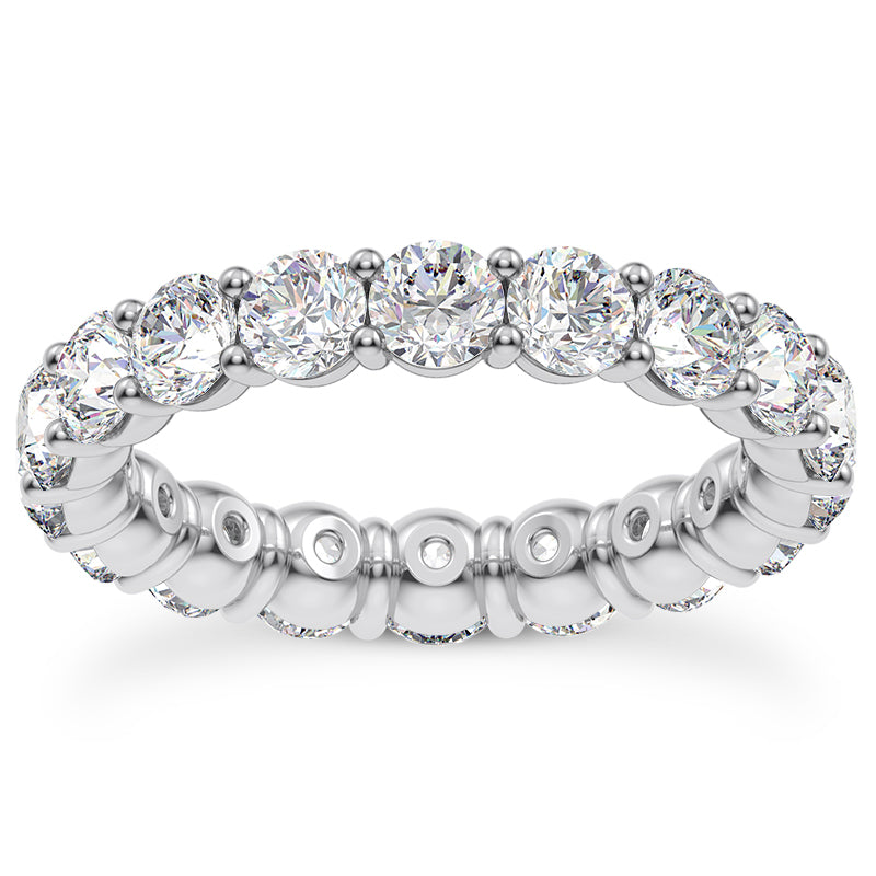 Comfort Fit Round Diamond Eternity Band