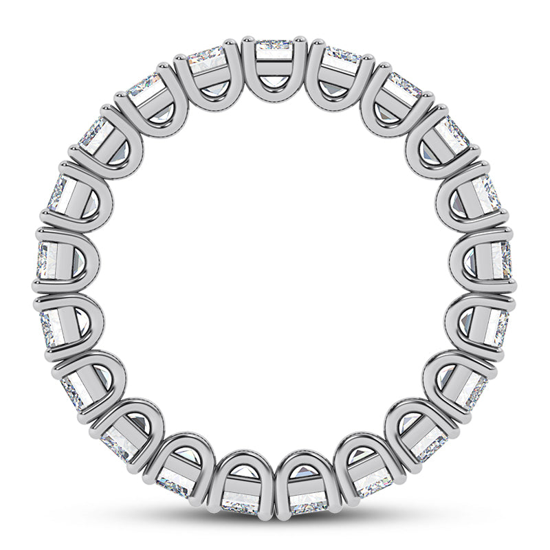 Emerald Diamond Eternity Band
