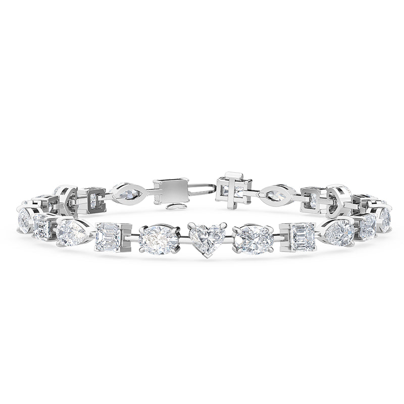 Multi-Shape Tennis Bracelet