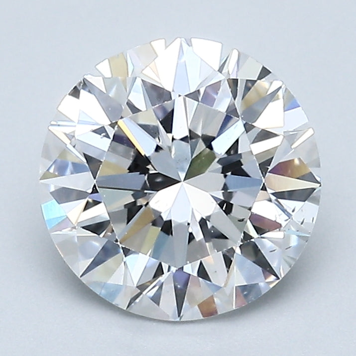 2.00 Carat Round Natural Diamond