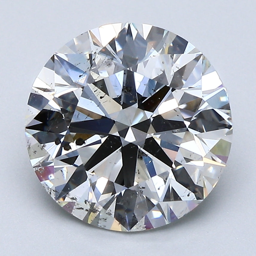 3.51 Carat Round Natural Diamond
