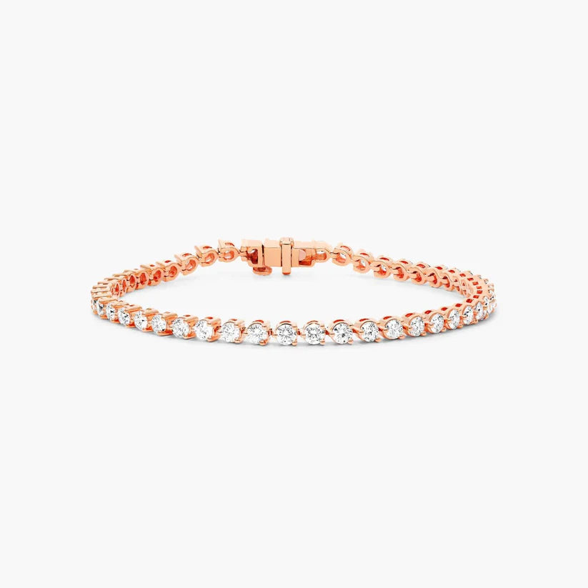 3-Prong Classic Tennis Bracelet