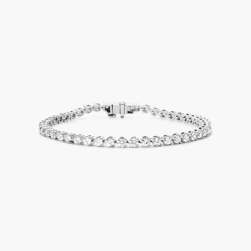 3-Prong Classic Tennis Bracelet