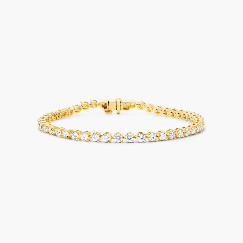 3-Prong Classic Tennis Bracelet