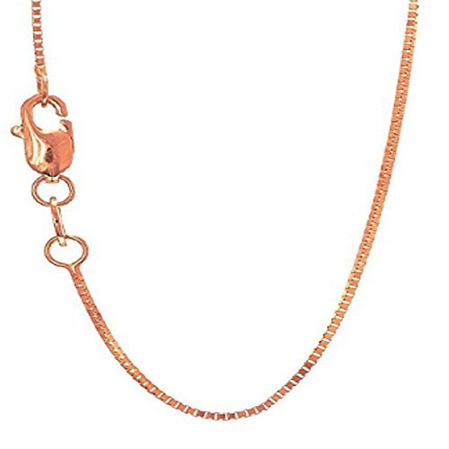 10K Gold .45mm Thick Box Chain with Lobster Clasp