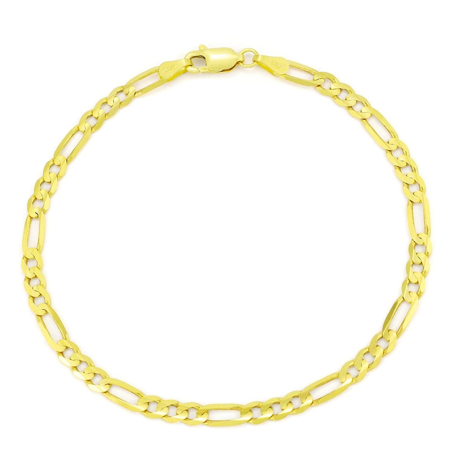 14K Gold 6mm Figaro Chain