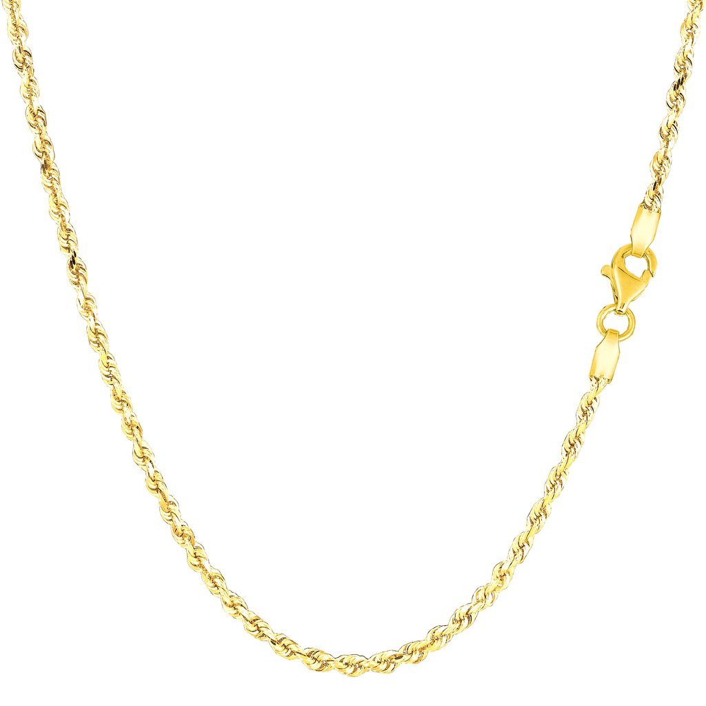 14K Gold 1.8mm Royal Rope Chain