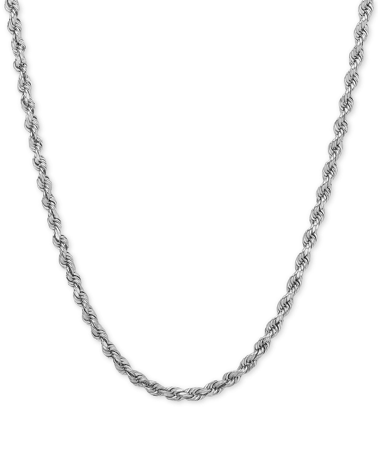 14K Gold 2mm Lite Rope Chain