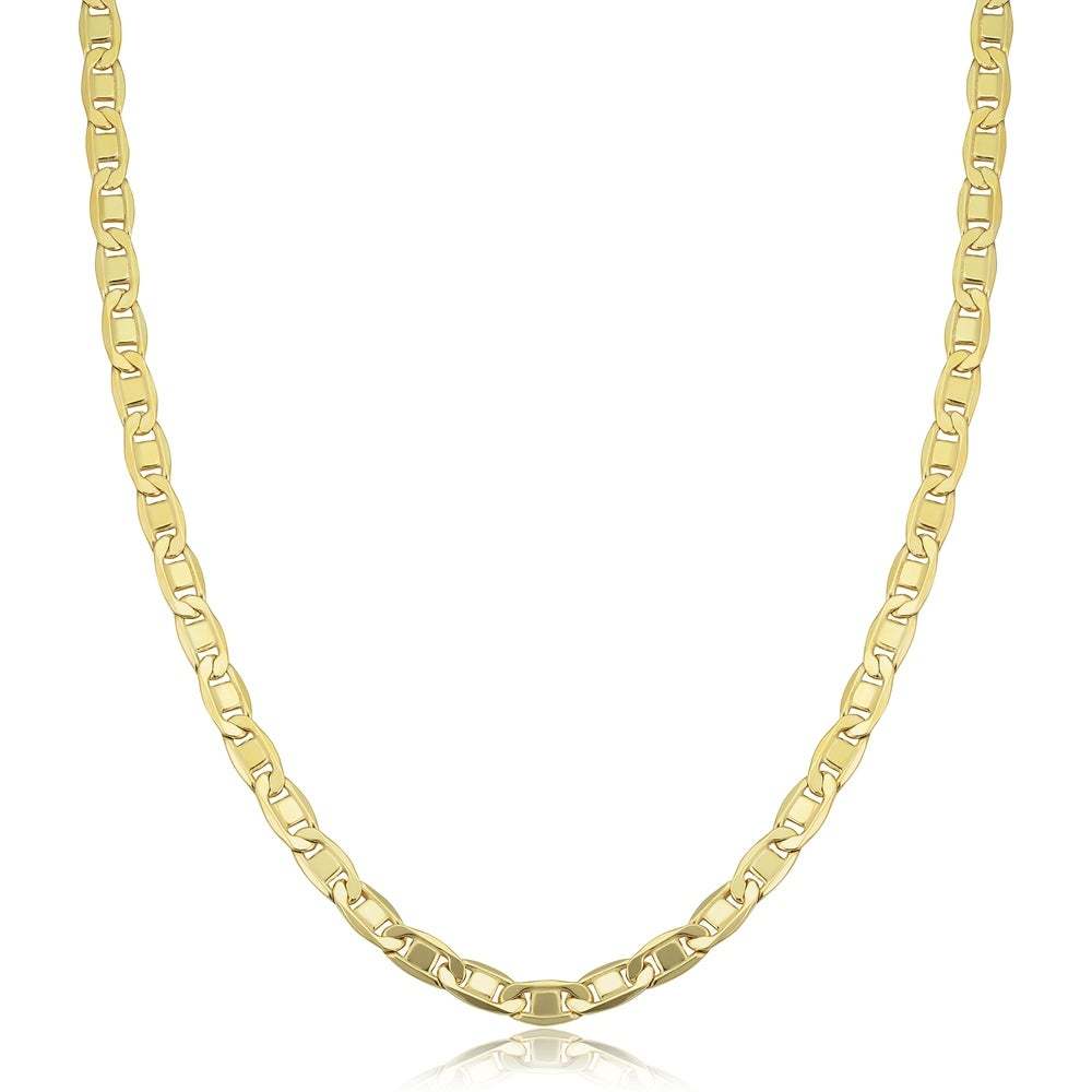14k Solid Gold 1.7mm Sparkle Valentino Chain with Lobster Claw Closure